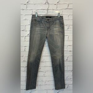 Joe’s Gray Provocateur 5 Pocket Light Stretch Button Zip Jeans Size 29